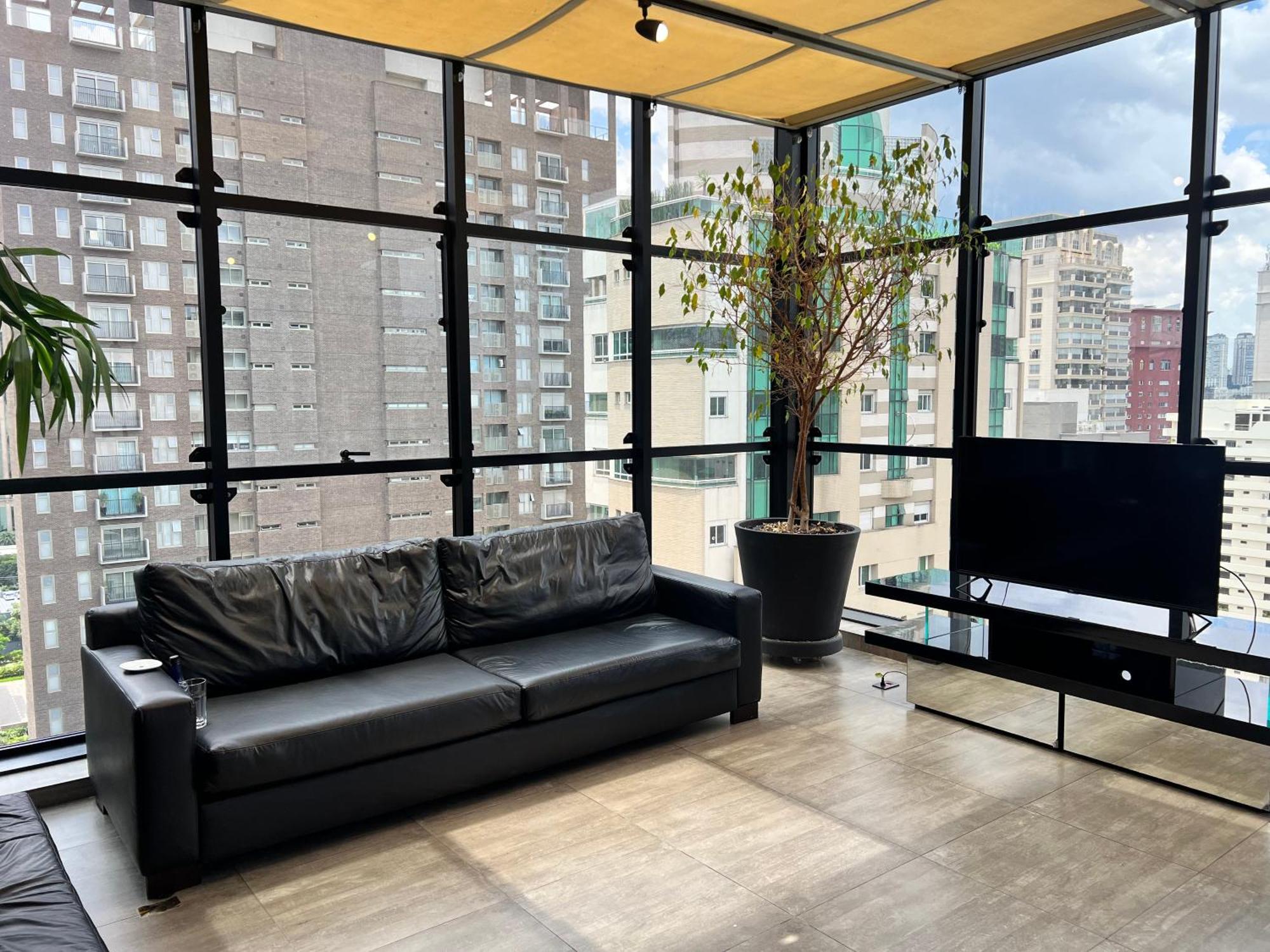 Flat-Hotel Faria Lima Itaim Sao Paulo, Garagem Inclusa ! חדר תמונה